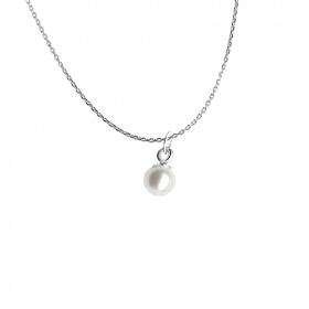 Ожерелье из серебра Cote &amp; Jeunot с Большой жемчужиной