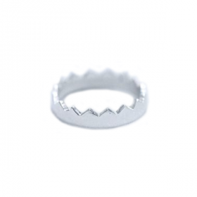 Кольцо на фалангу Корона Cote &amp; Jeunot из серебра