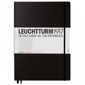 Блокнот Leuchtturm1917 MasterClassic Чорний Клітка (307959)