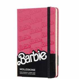 Кишеньковий блокнот Moleskine Barbie Тверда обкладинка Лінія