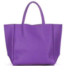 Кожаная женская сумка Soho Фиолетовая