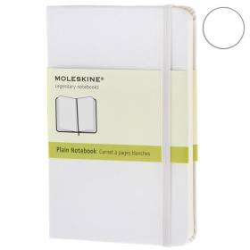 Карманный блокнот Moleskine Classic Твердая обложка Белый Чистые листы