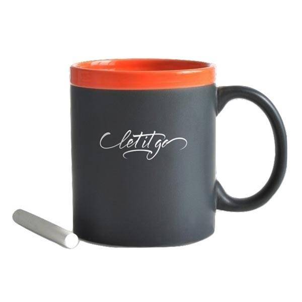 Gifty Чашка с мелом Let It Go Orange 320 мл (444-450)