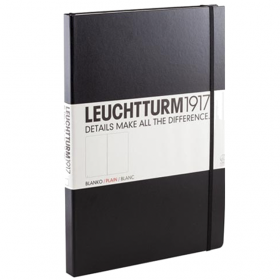 Блокнот Leuchtturm1917 MasterClassic Черный Чистые листы (308227)