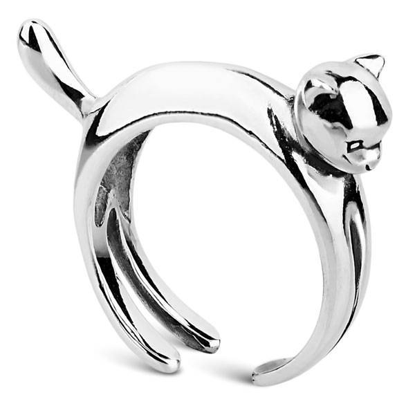 Кольцо из серебра Côte & Jeunot Кошка