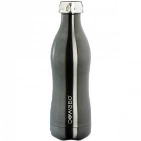 Термос бутылка Dowabo 500 мл Black Metallic Collection