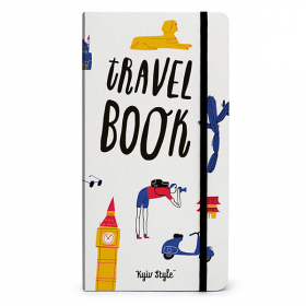 Блокнот для подорожей Kyiv Style Travel Book Білий з ілюстраціями