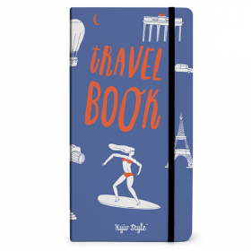 Блокнот для подорожей Kyiv Style Travel Book Синій з ілюстраціями