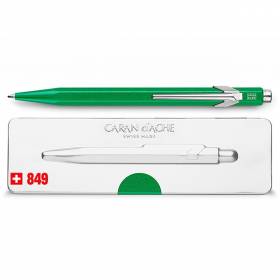Ручка Caran d'Ache 849 Metal-X Green + подарочный футляр