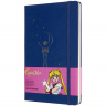 Средний Блокнот Moleskine Sailor Moon Синий Линия
