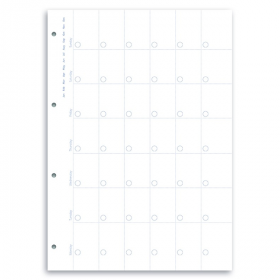 Комплект бланків Filofax Clipbook Огляд місяця недатовані A4 White (346001)