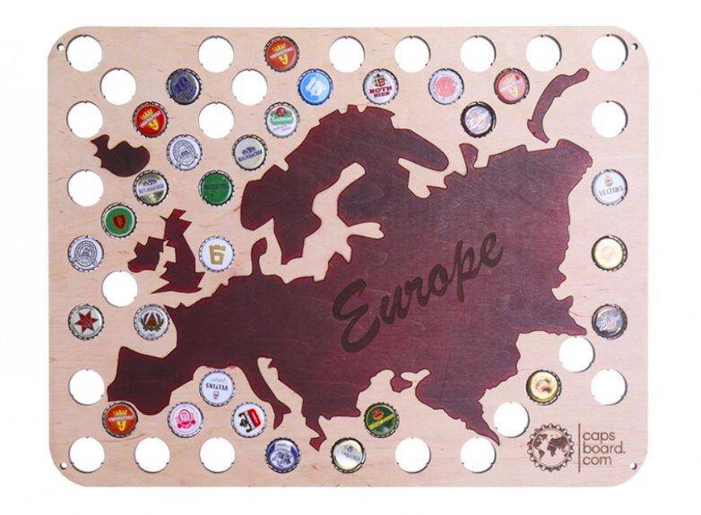 Карта Capsboard Europe