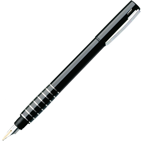 Перьевая ручка Lamy Accent Черный лак с Золотым пером (LY 98LD-F)