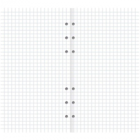 Комплект бланків Filofax Clipbook Personal White Клітка (344006)