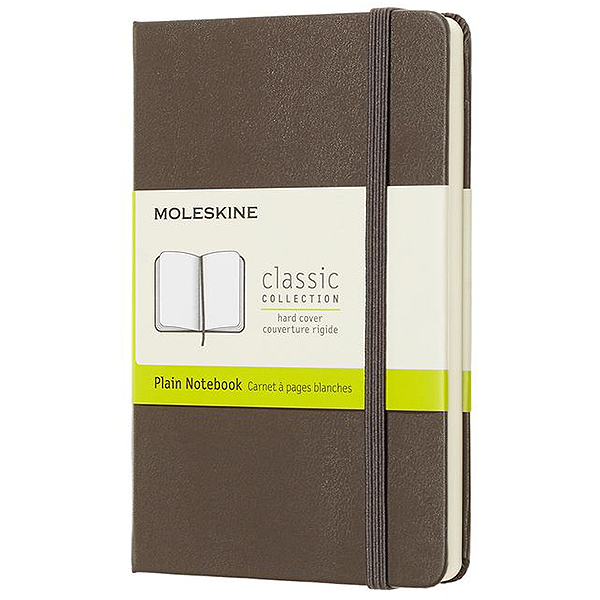 Карманный блокнот Moleskine Classic Твердая обложка Коричневый Чистые листы