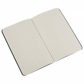 Карманная тетрадь (3 шт) Moleskine Cahier черная Клетка QP312 фото
