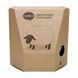 Контейнер для хранения ватных палочек и дисков Qualy Sheepshape Cotton Box White QL10227-BK-WH фото 2