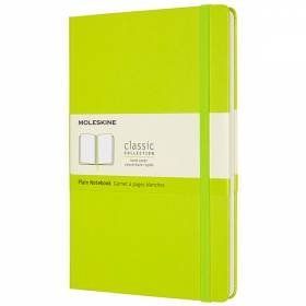 Середній блокнот Moleskine Classic Лимонний Зелений чисті листи QP062C2 фото