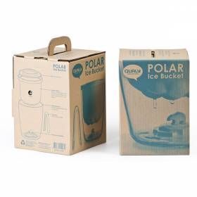 Ведерко для льда Qualy Polar Ice Bucket QL10100-BK фото