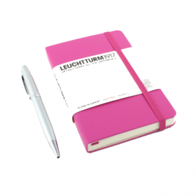 Блокнот Leuchtturm1917 Карманный Розовый Чистые листы (339597) 339597 фото