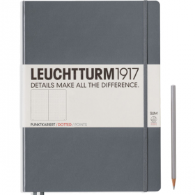 Блокнот Leuchtturm1917 MasterSlim Антрацит Точка (344815) 344815 фото
