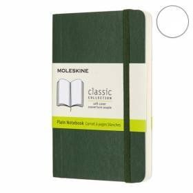 Блокнот Moleskine Classic Кишеньковий Чисті Листи Миртовий Зелений М'який QP613K15 фото