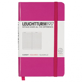 Блокнот Leuchtturm1917 Карманный Розовый Клетка (339593) 339593 фото