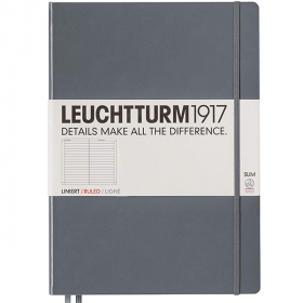 Блокнот Leuchtturm1917 MasterSlim Антрацит Линия (344812) 344812 фото