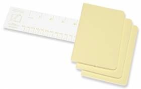 Карманный Блокнот Moleskine Cahier (3 шт) Чистые Листы Нежный Желтый CH013M23 фото