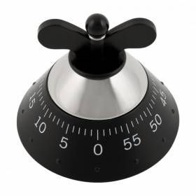 Кухонний таймер механічний Alessi Чорний A09 B фото