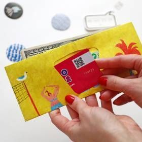 Кошелек Paper Ninja Лето 5956 фото