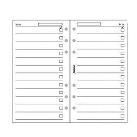 Бланки для задач ToDo Filofax Pocket White (212204) 212204 фото