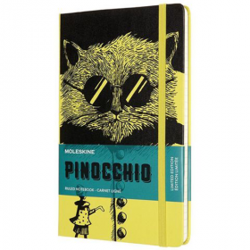 Середній Блокнот Moleskine Pinocchio Лінія Жовтий LEPIQP060A фото