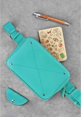 Сумка напоясная BlankNote DropBag Тиффани BN-BAG-6-tiffany фото