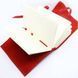 Кожаный блокнот Comfy Strap B6 Красный чистые листы 057 фото 4