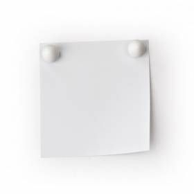 Тримач магнітів Magnetic Egg Sparrow Qualy Білий QL10096-WH фото