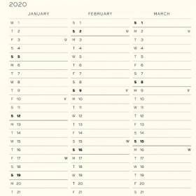 Карманный Еженедельник с заметками Leuchtturm1917 Тихоокеанский зеленый 2020 (359898) 359898 фото
