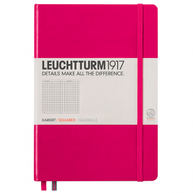 Блокнот Leuchtturm1917 Средний Розовый Клетка (344808) 344808 фото