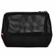 Косметичка клатч Poolparty Mesh cosmetic-mesh-black фото 1