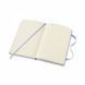 Карманный блокнот Moleskine Classic Голубая Гортензия чистые листы QP012B42 фото 5
