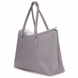 Кожаная женская сумка Poolparty Sense Серая sense-grey фото 2