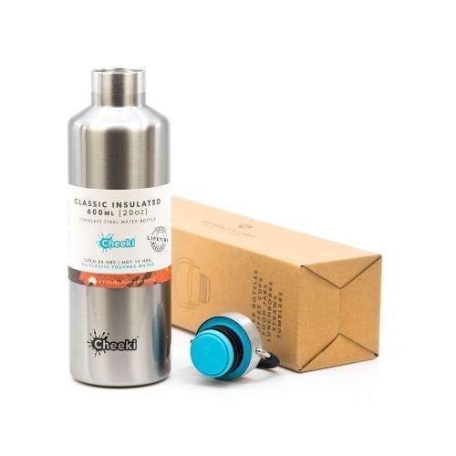 Термос Cheeki Classic Insulated 600 ml Silver Cib600SI1 фото