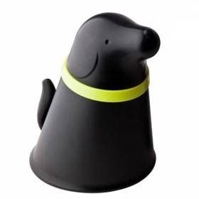 Контейнер + миска для собак Qualy Puppy QL10092-BK фото