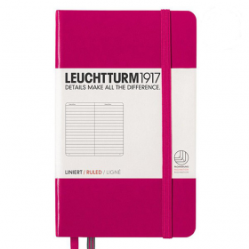 Блокнот Leuchtturm1917 Карманный Розовый Линия (344802) 344802 фото