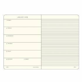 Тижневик з нотатками Leuchtturm1917 Середній Крижаний синій 2019 (357807) 357807 фото