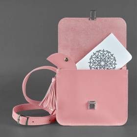 Бохо сумка BlankNote Лілу Рожева BN-BAG-3-pink-peach фото