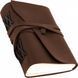 Кожаный блокнот Comfy Strap A5 Коричневый в линию 024 фото 2