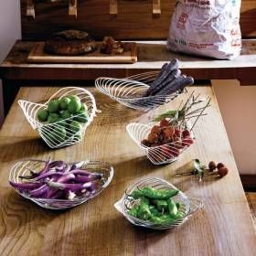 Корзина для фруктов Alessi Mediterraneo ACO02 W фото