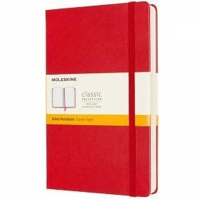Середній блокнот Moleskine Classic Expanded Червоний у лінію QP060EXPF2 фото