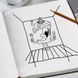 Блокнот Leuchtturm1917 WhiteLines Academy Pad Средний Черный Точка (345320) с отрывными листами 345320 фото 3